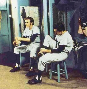 Moriarty and De Niro in "Bang the Drum Slowly"