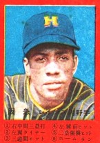 Larry Raines, Japanese baseball card