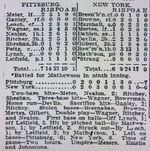 The Box Score