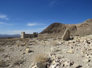 Rhyolite, Nevada--ghost town, 2013