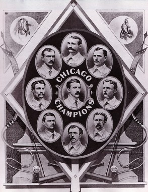 Chicago White Stockings, 1876 National League Champions--and highest salaried team.