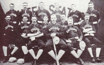 The Chicago White Stockings defeated the Detroit Wolverines 8-2 on July 9, on there way to the 1886 National League championship