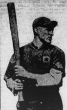 Butch Schmidt at bat