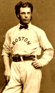 George Wright, Red Stockings shortstop missed the first game 
