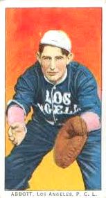 Fred Abbott with Los Angeles Angels 1911