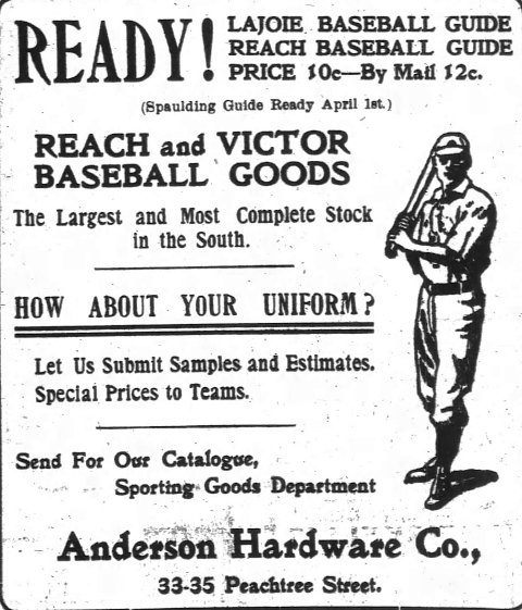 Lost Advertisements–Ready! Lajoie Baseball Guide | Baseball 