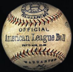 Reach Official American League ball 1920s