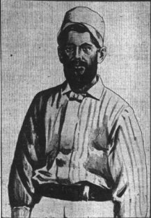 William Jennings Bryan in baseball uniform 1884.