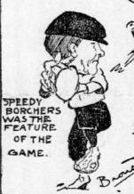 Caricature of Borchers from The San Francisco Call