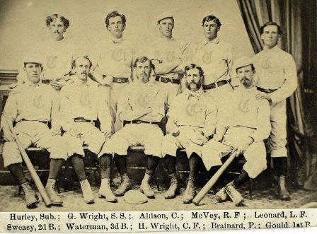 The Red Stockings "Eleven" minus James Fowler