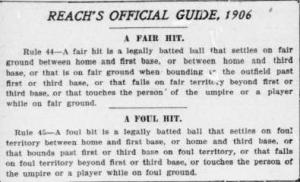 The Washington Times used "The Reach Guide" to illustrate how Hurst blew the call.