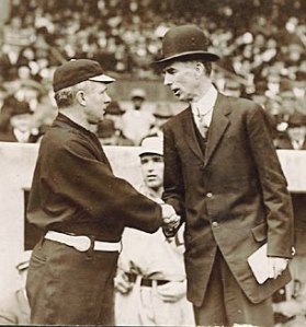 McGraw and Mack two years earlier at the 1911 World Series.