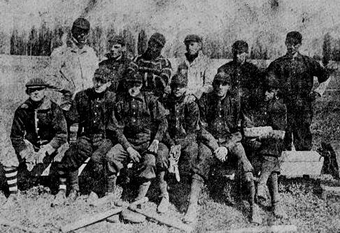 The 1904 Salt Lake Elders, Hausen is standing second from the left