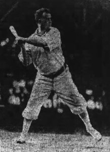 Congressman Hushes at the plate.