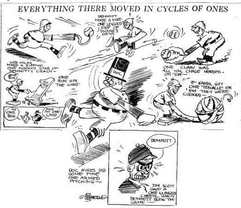 Baer's cartoon that accompanied the article