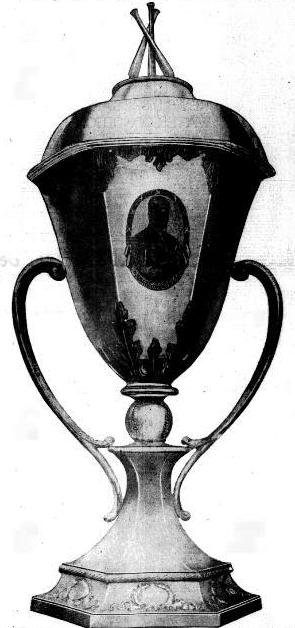 Cup presented to Johnson by The Washington Times