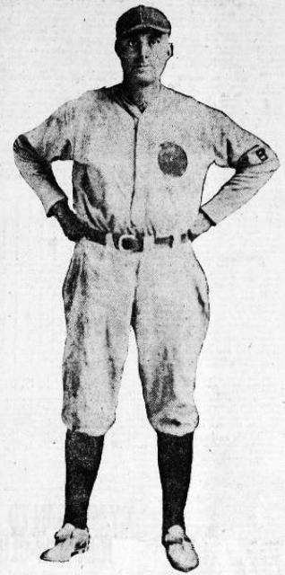 Slattery with the Brigham City Peaches, 1922