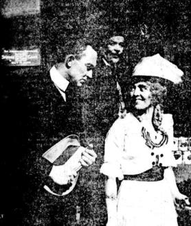 Ty Cobb and leading lady Elsie MacLeod