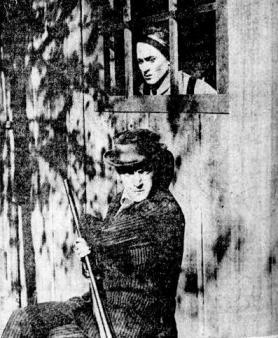 Cobb escaping with the aid of a local farm boy.