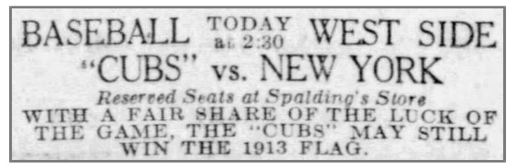 1913cubs