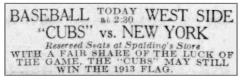1913cubs